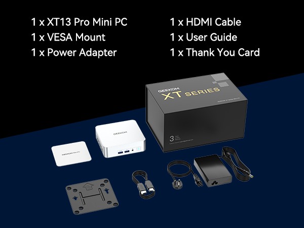 GEEKOM XT13  Mini PC 13th Gen Intel® Core™ i9 13900HK