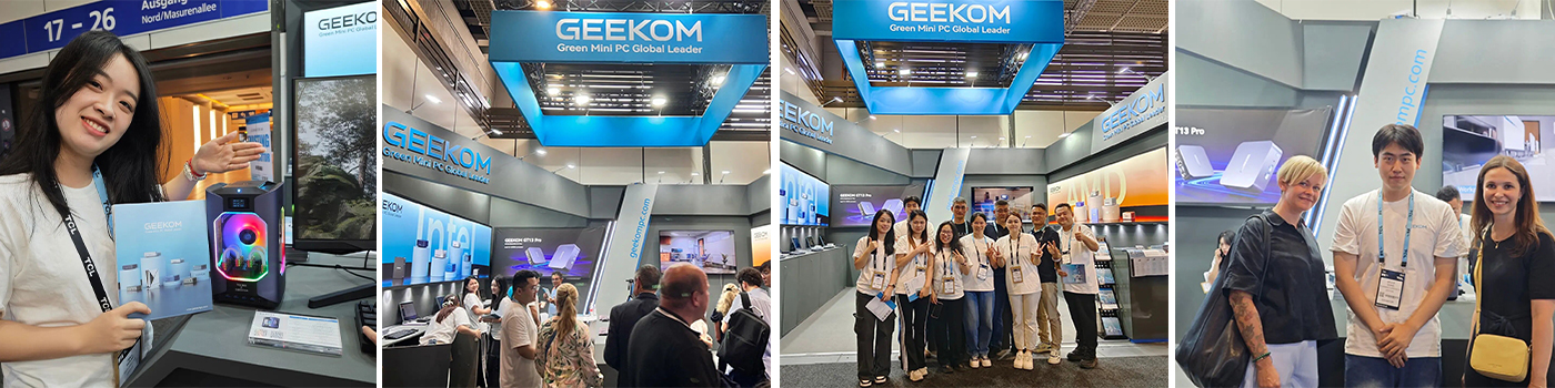 GEEKOM Makes Waves at IFA 2014 with New Mini PC Offerings