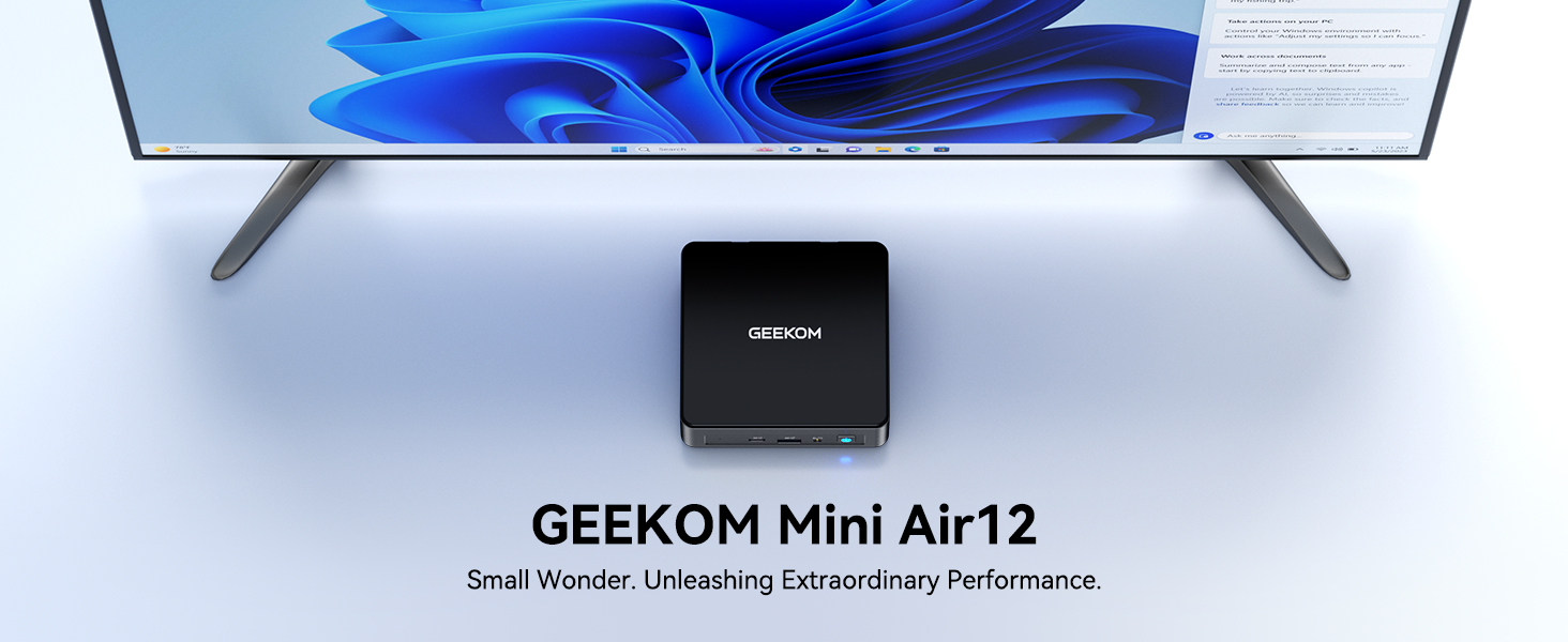 EEKOM Mini Air12 Mini PC 12th Gen Intel Alder Lake