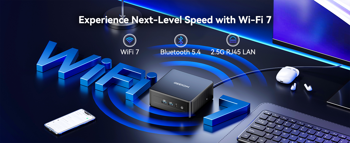 GEEKOM IT15 Mini PC Intel® Core™ U5-225H or  Intel® Core™ U9-285H