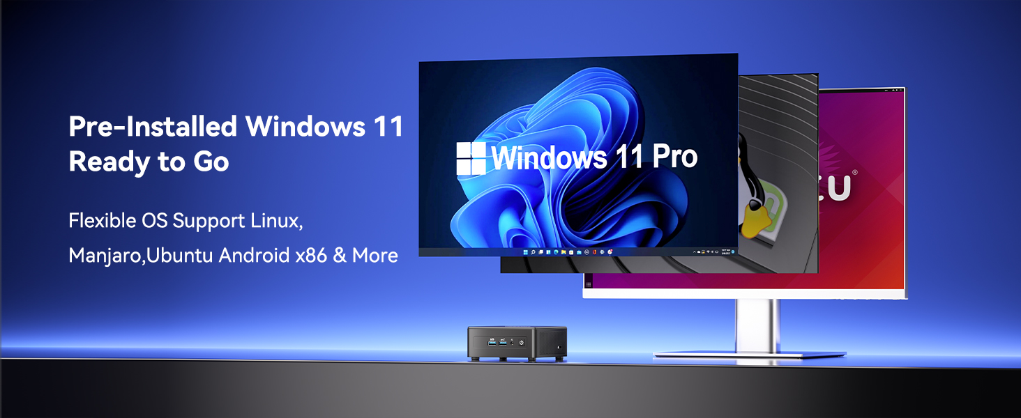 GEEKOM IT15 Mini PC Intel® Core™ U5-225H or  Intel® Core™ U9-285H
