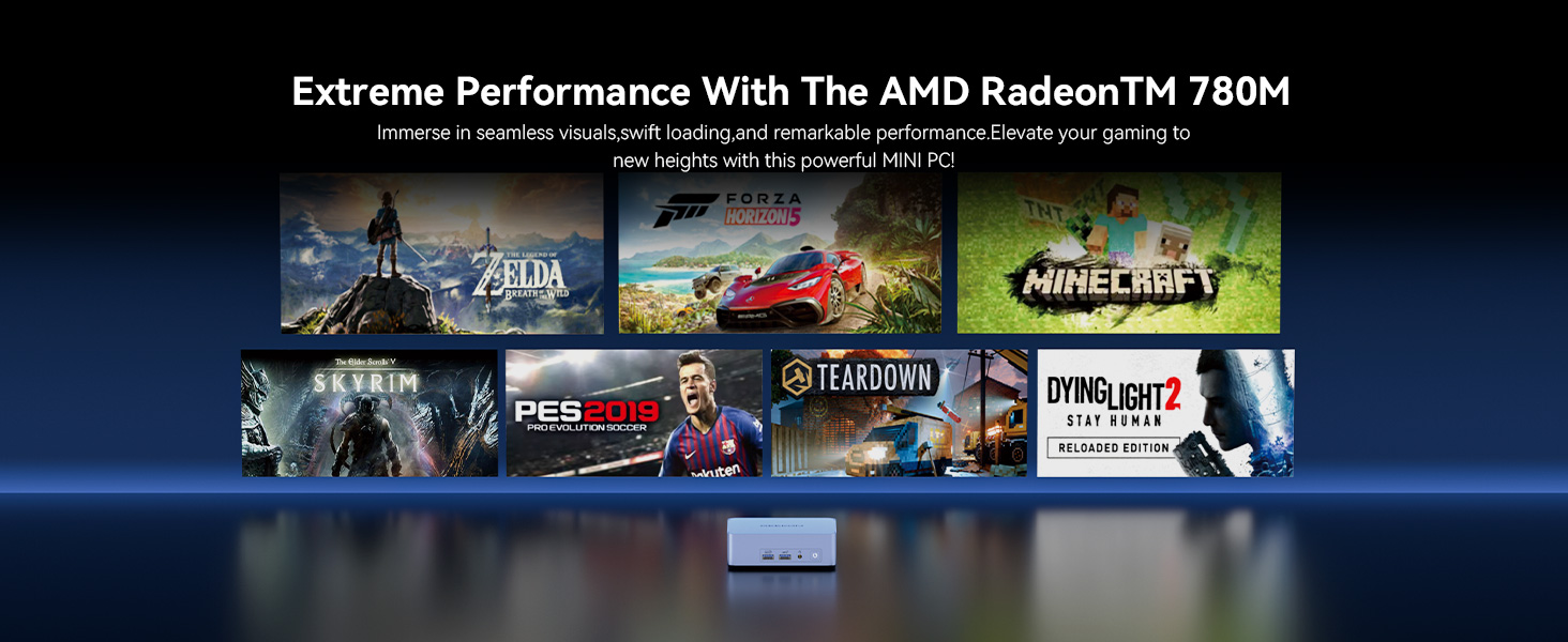 GEEKOM AX8 Pro Ai Mini PC,AMD Ryzen R7-8745HS or Ryzen R9-8945HS