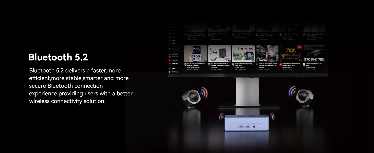 GEEKOM AX8 Pro Ai Mini PC,AMD Ryzen R7-8745HS or Ryzen R9-8945HS