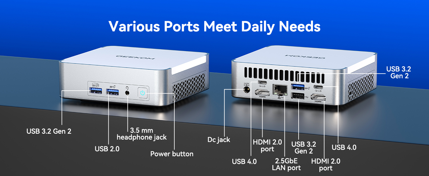 GEEKOM XT13  Mini PC 13th Gen Intel® Core™ i9 13900HK
