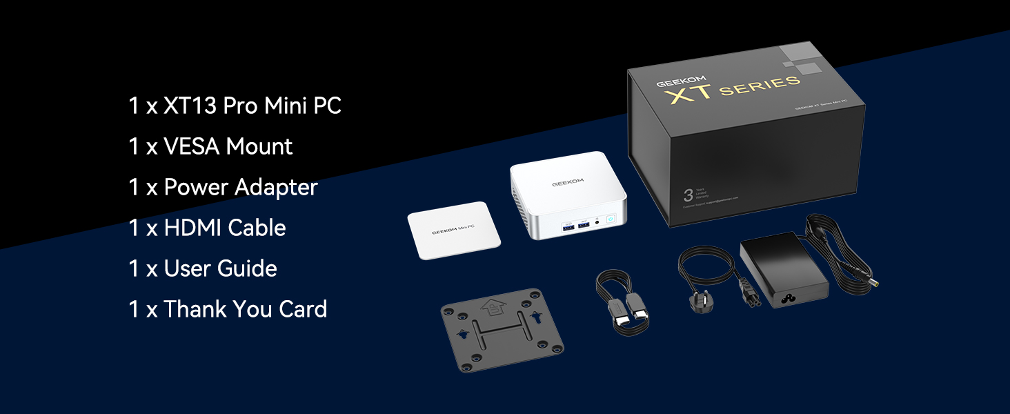 GEEKOM XT13  Mini PC 13th Gen Intel® Core™ i9 13900HK