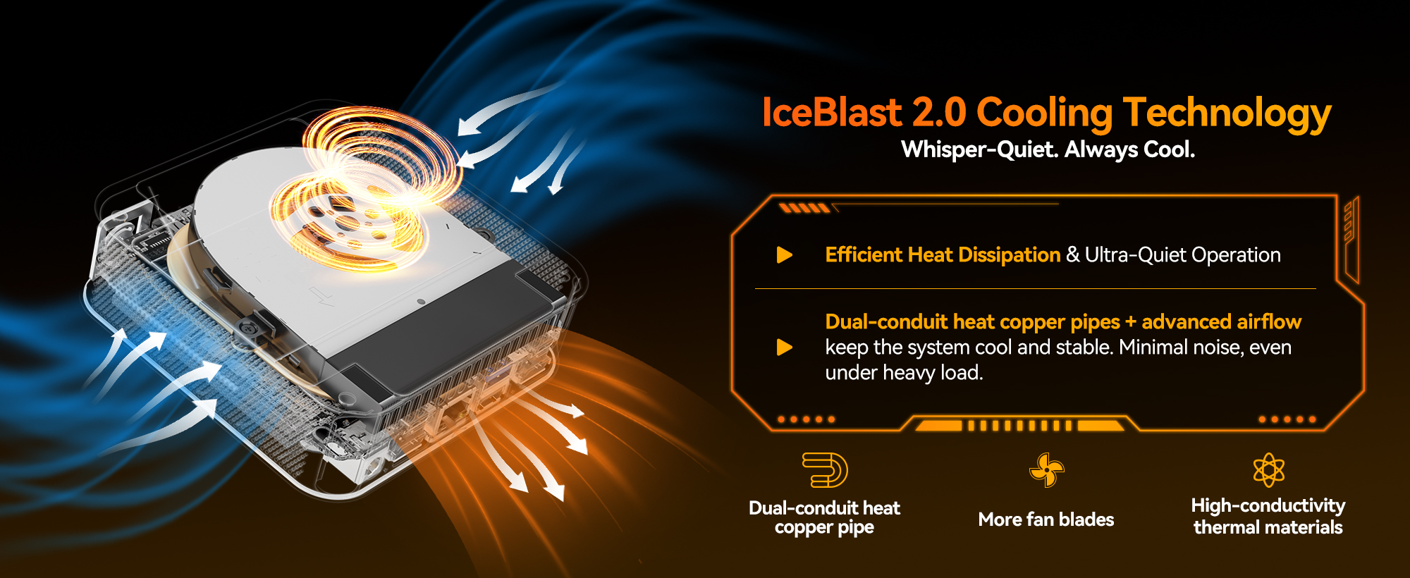 GEEKOM A8 Mini PC AMD Ryzen™ 7 8745HS or Ryzen™ 9 8945HS